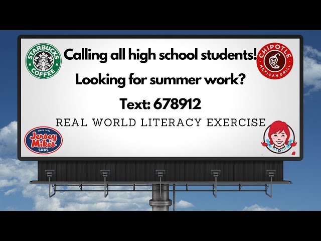Real World Literacy (How to Apply for a Job) #realworldlearning #literacyskills #howtowriteessay
