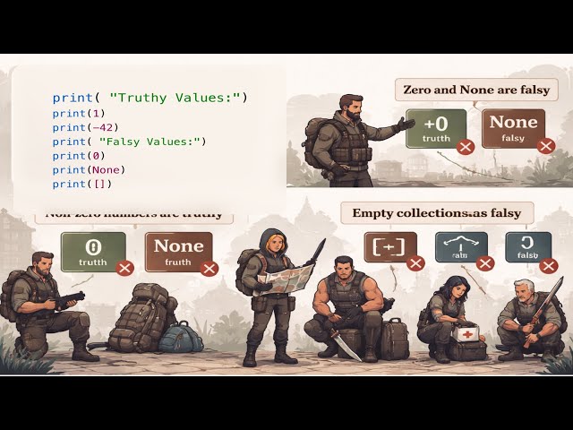 Python programming language. Booleans