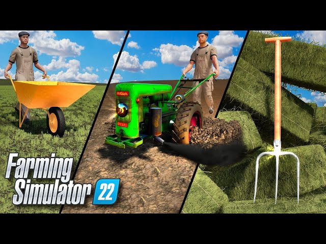 11 MANUAL MODS for Farming Simulator 22!