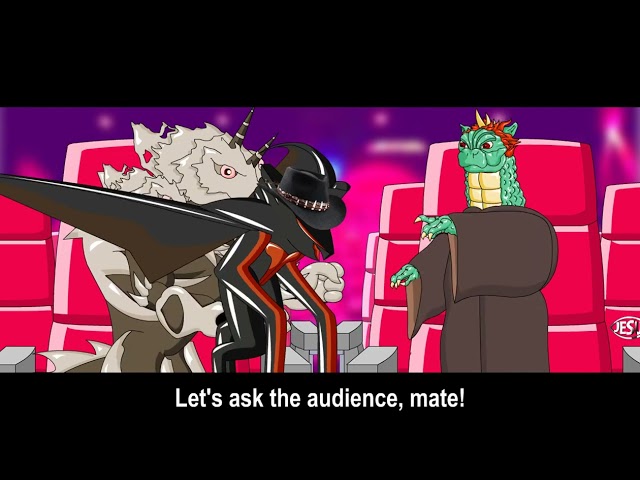 Totally Kaiju Toons vs. Johnny T. Thunder