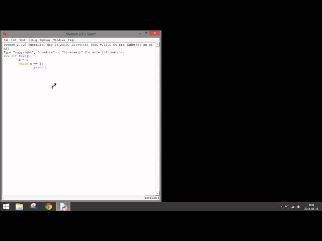 Python: How to Create an Infinite Loop