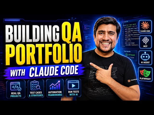 Building a QA Portfolio with Claude Code(Full Mastery)