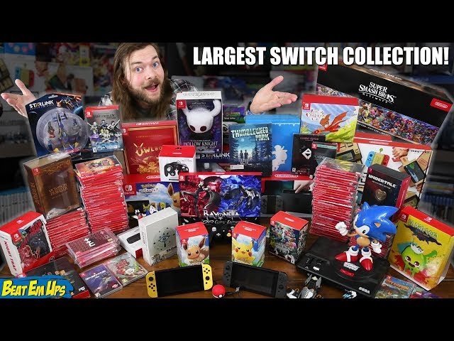 Worlds LARGEST Nintendo Switch Game Collection