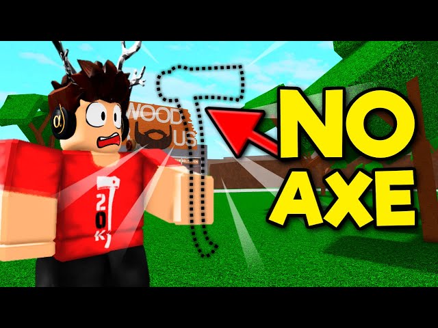 I Tried Playing WITHOUT An Axe In Lumber Tycoon 2...