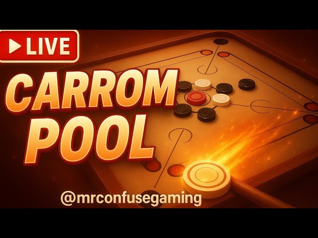 🏆 Carrom Pool Live – Road to Victory & Unbelievable Shots!