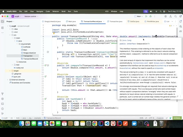 Explore what a java record is