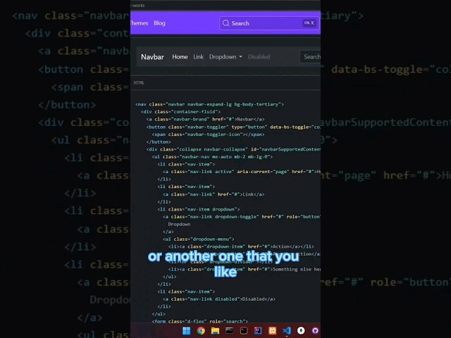 Create Mind-Blowing Responsive Navbar in 1 Minute Without CSS or JS