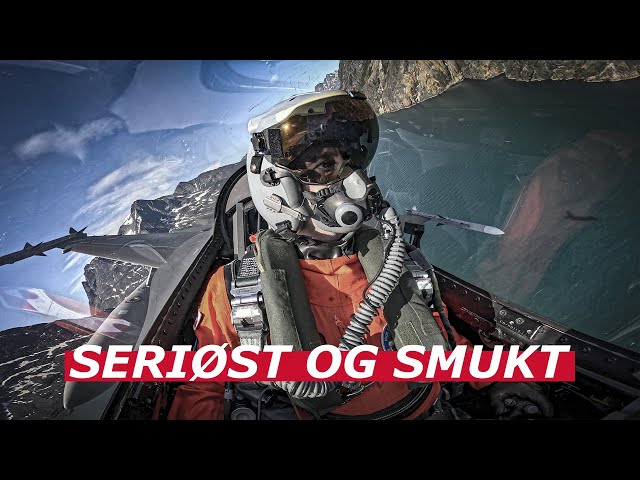 Serious and beautiful: Fly an F-16 on patrol over Greenland
