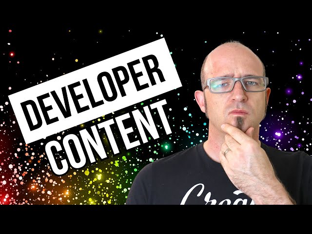 How 13,586 developers consume content online