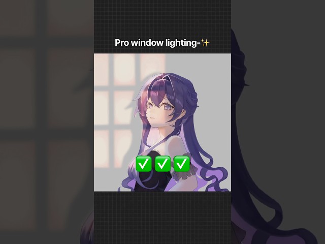 EASY ANIME LIGHTING HACK‼️ #digitalart #art #arttutorial #arttips #artist #drawing #arthack #fyp