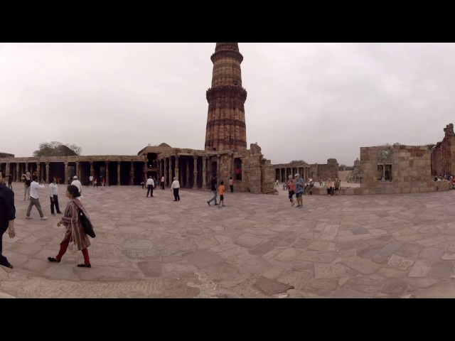 360 video: Qutb Minar Complex, Delhi, India
