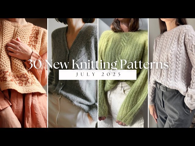30 Gorgeous New Knitting Patterns That You Will Love! 🧶