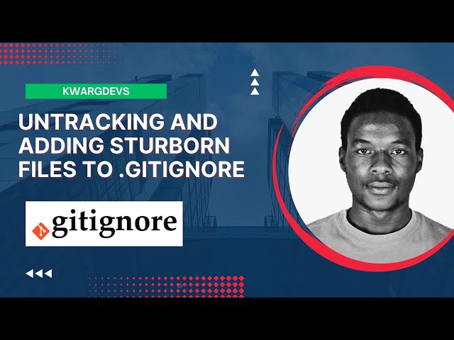 Untracking Files on Git so They can be Ignored | Git Tutorial