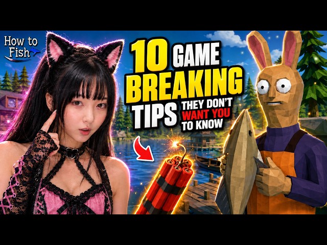 10 Game Breaking Tips in How To Fish Game - Friendslop Hidden Techniques