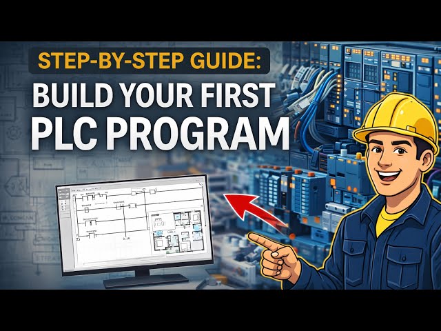 Building Your First PLC Program Step by Step | Beginner PLC Programming Tutorial
