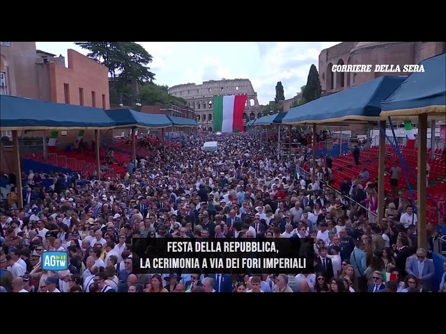 2 giugno, Mattarella all’altare della Patria
