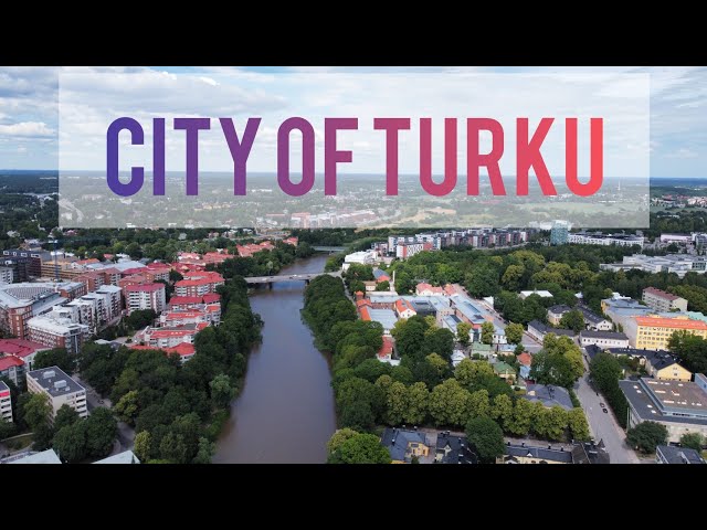 Turku, A Oldest City of Finland | 4K