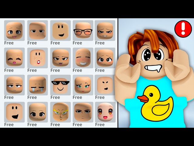 🤯HOW TO GET ALL FREE FACES ON ROBLOX 2026!!!