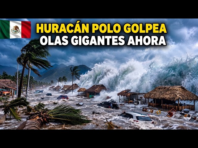 🔴 EN VIVO | Se Sale el Mar en Colima y Michoacán HURACÁN POLO Golpea con Olas de 7 Metro JUSTO AHORA