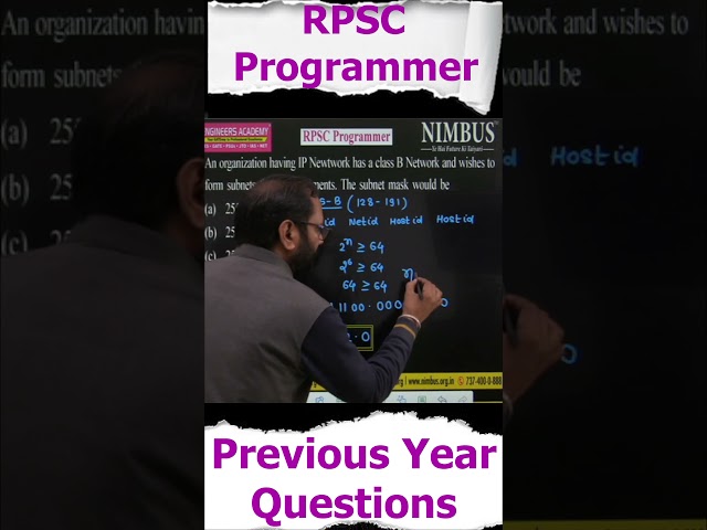 RPSC Programmer Previous year Question Paper solution #RPSCProgrammer #RPSCProgrammerpyq