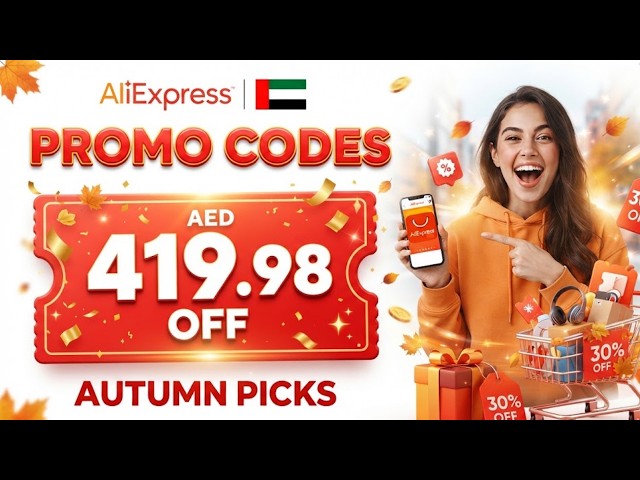 AliExpress Coupon Code October 2026 🇦🇪 | Autumn Picks + Up to 60% OFF