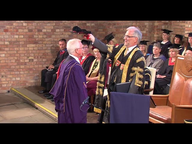 Honorary Graduate, Dr Michael Fisher, MB ChB, DCH, FRCGP