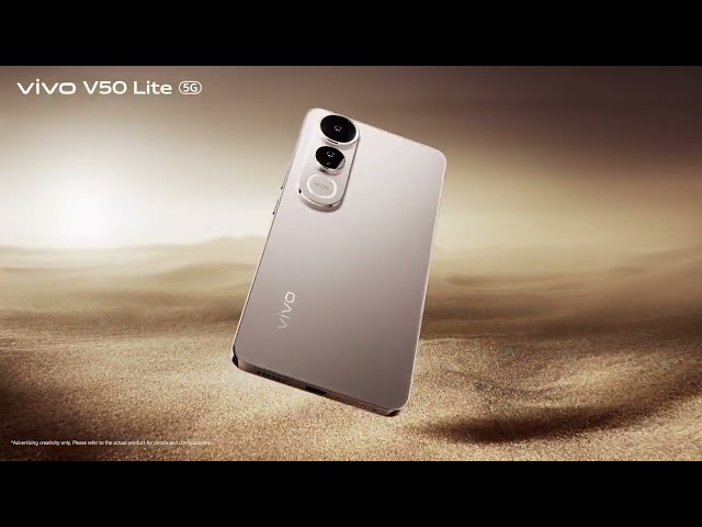 vivo V50 Lite 5G – Titanium Gold