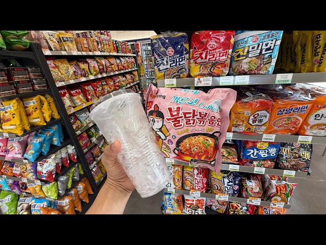 Korean conveniencestore 💗🎳🇰🇷🍝 3 combo completion