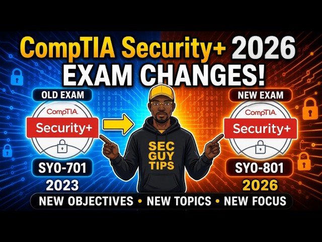 The NEW 2026 CompTIA Security+ (SY0-801) Watch First! Don't Make This Mistake