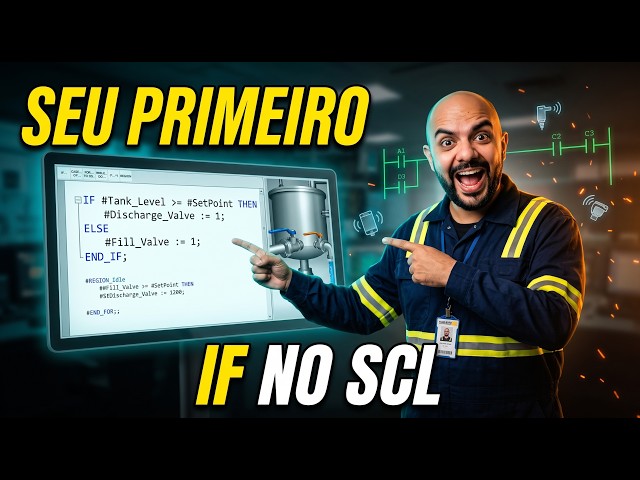 How to start programming in SCL in TIA Portal, map inputs and outputs, and write your first IF!
