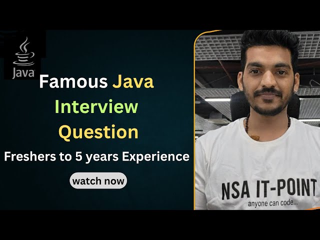 Most Confusing Java Interview Question Explained | Must Watch for Freshers to 5 Years Experience