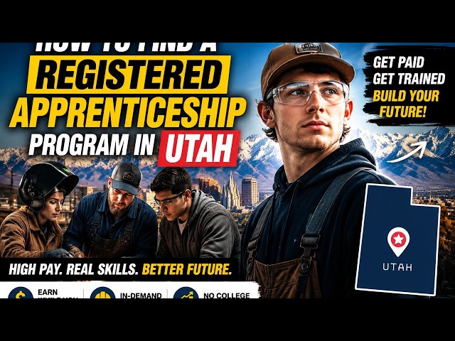 How to find a registered apprenticeship program in Utah