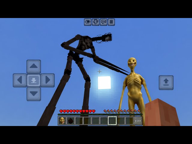 Verity meets The Creepy Locust ADDON in Minec PE