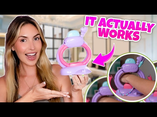 I Tried the Most Viral Bracelet Maker! Cool Maker Stacked Bracelet Studio Review & Tutorial