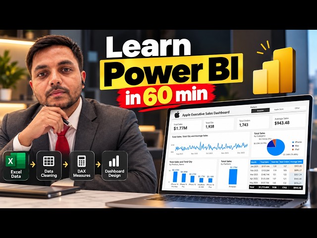 Aprende Power BI en 60 minutos | Tutorial completo para principiantes