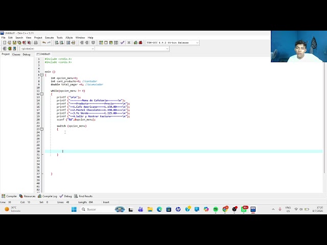 Video tutorial de como programar en C++