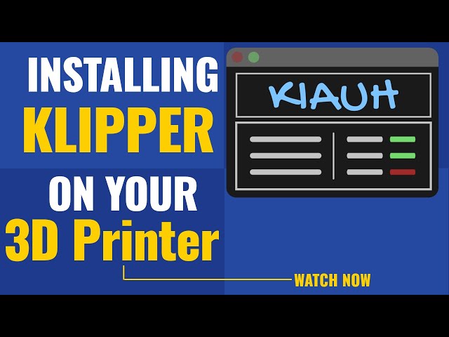 Easy Klipper Install KIAUH: From SSH to SD Card Flash (Part 2)