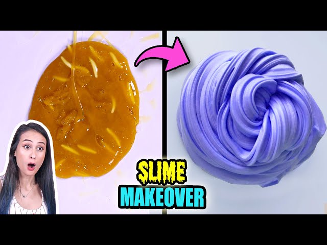 SUPER LELIJKE SLIJM MAKE-OVER CHALLENGE! || SIime Sunday