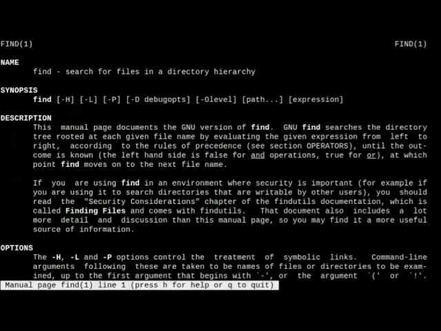 Linux basics in command line, How to use (Part IV 2 of 2)(t00)