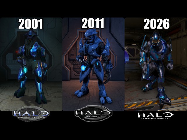 Halo Characters & Enemies: Original vs Remaster vs Remake