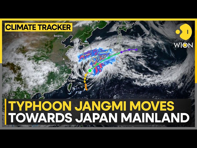 Typhoon Jangmi: Authorities Warn of Floods & High Waves | WION
