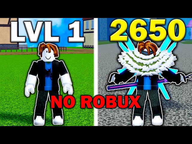 Noob To Max With NO ROBUX In Blox Fruits