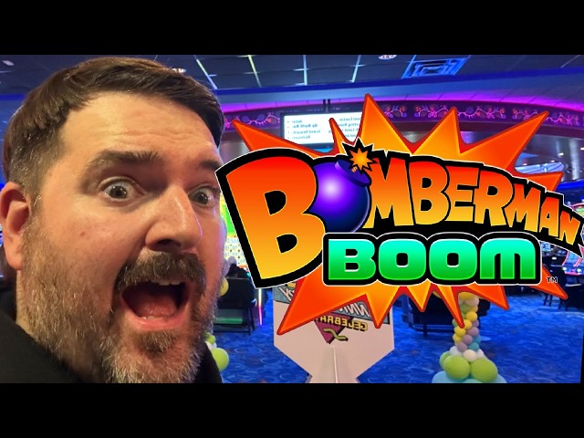 MAJOR JACKPOT On Bomberman Slot Machine!