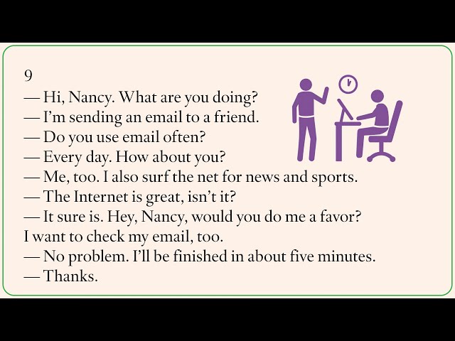 200 Common English Dialogs for Daily Life