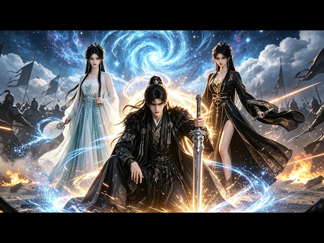【FULL】窮小夥穿越成皇帝，坐擁無數美人！憑系統躺升武神，一路碾壓所有叛亂。皇弟意圖謀反，全被小夥以恐怖武力輕鬆平叛。三位美人傾心相隨，或為後或為伴，小夥最終平定天下，攜三美安穩躺平。