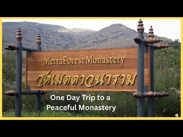 Experience at Buddhist Monastery : They Eat One Meal a Day!