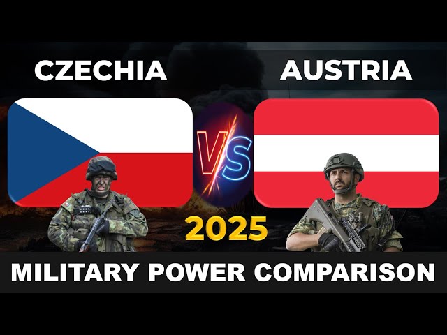 Czechia vs Austria Military Power in 2025 | Austria vs Czechia Military Power in 2025
