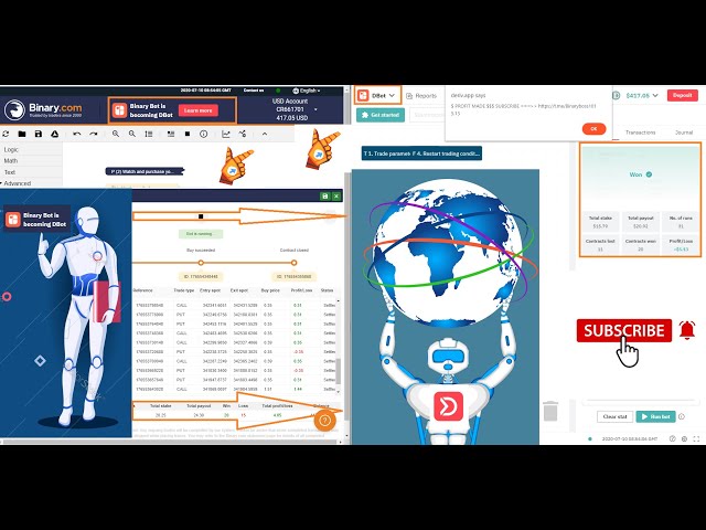 Binary Bot To Deriv DBot Migration Bots { Free Download }