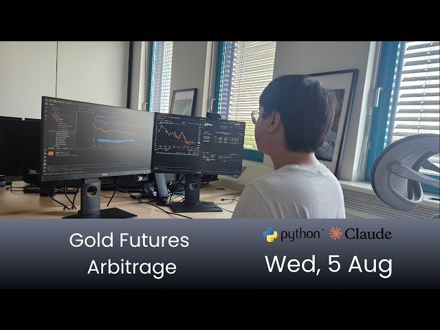 Live Algorithmic Trading with Python and Claude Code - Wed 5 Aug 2026