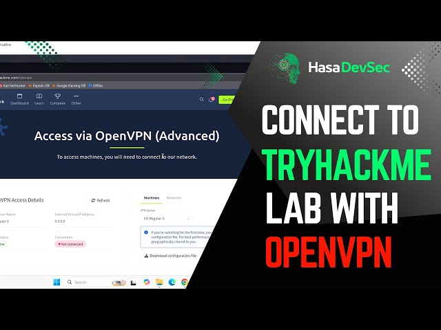 How to Set Up OpenVPN for TryHackMe Labs on Kali Linux